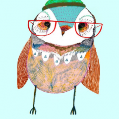 Thumbnail image for worth 1000 words: birds with glasses