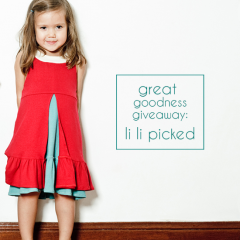 Thumbnail image for great goodness giveaway: li li picked (closed)