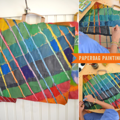Thumbnail image for DIY: paperbag paintings