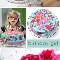 Thumbnail image for a little birthday party and a big cake