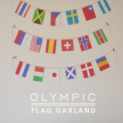 Thumbnail image for DIY: olympic flag garland