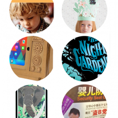 Thumbnail image for round about: cardboard tv’s & crafty books