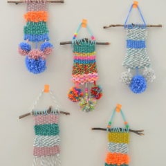 Thumbnail image for make it: weaving with kids
