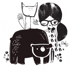 Thumbnail image for worth 1000 words: girl and bear