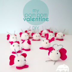 Thumbnail image for pom pom valentines to make and give