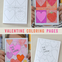 Thumbnail image for printable valentine coloring pages