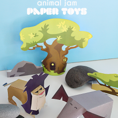 Thumbnail image for animal jam paper toy printables – appondale