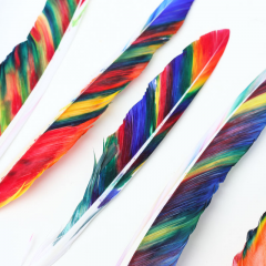 Thumbnail image for worth 1000 words: watercolor feathers diy