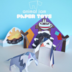 Thumbnail image for animal jam paper toy printables – mt. shiveer