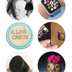Thumbnail image for round about: lines can be … felt apple watches