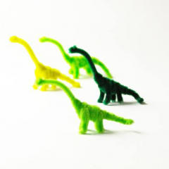 Thumbnail image for worth 1000 words: pipe cleaner dinosaurs