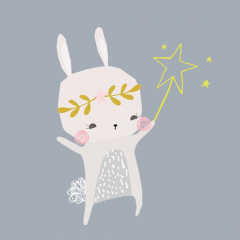 Thumbnail image for worth 1000 words: starry bunny