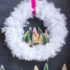 Thumbnail image for worth 1000 words: snowy wreath