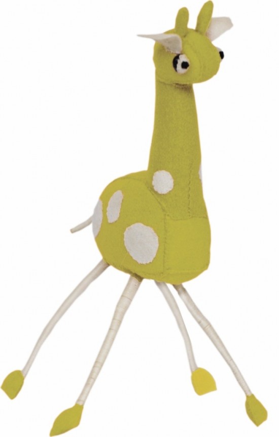 Bholu Funky Modern Stuffed Quinton Giraffe Toy