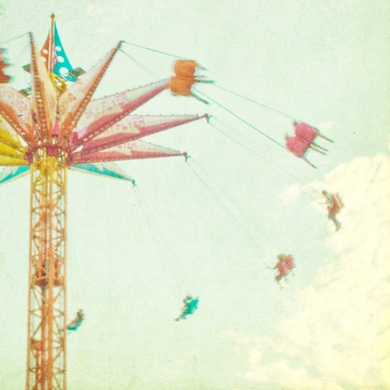 Photo of Summer Fun Carnival Swing Ride from Depuis via etsy