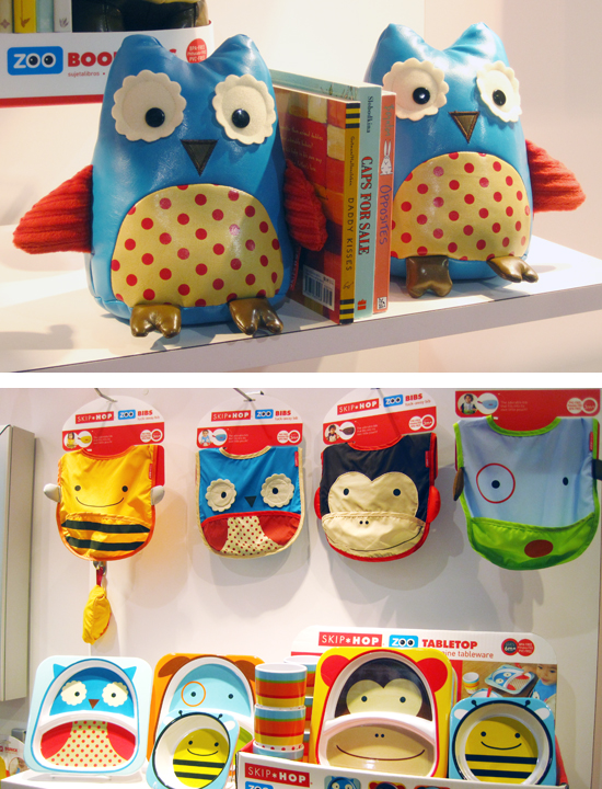 ABC Kids Expo 2010 Coverage - Skip Hop Owl bibs, melamine, and toys