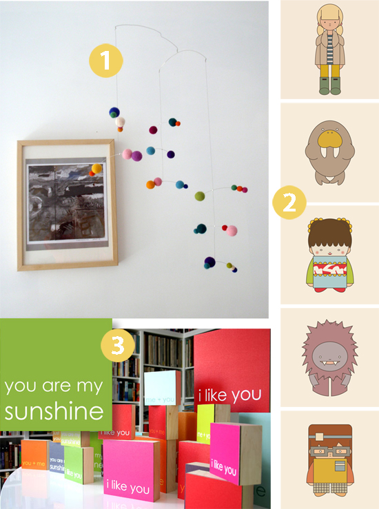 Holiday Wall Art and Mobile Nursery Decor Giveaway and Gift Guides for Toddlers