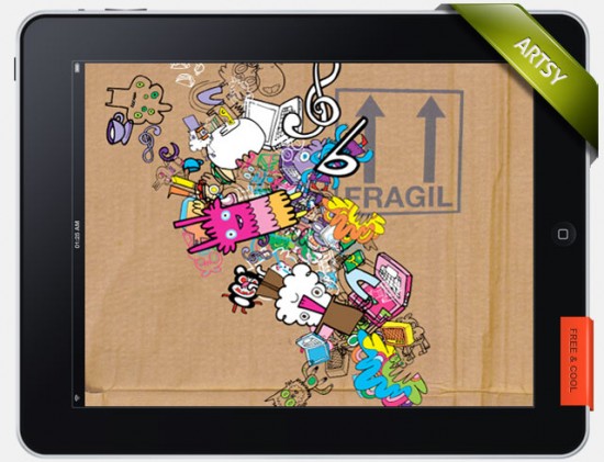 iPad and iPhone Best Wallpaper Art and Design App ever - Granimator