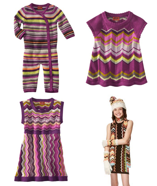 Missoni for Target's favorite pieces for girls
