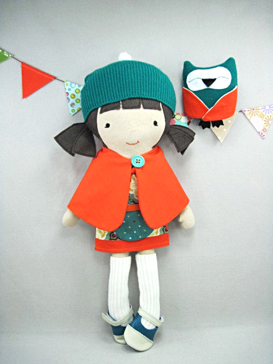 VIolet Studio Handmade Dolls for girls and boys make wonderful heirloom gifts