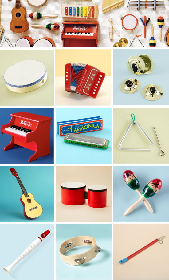 Land of Nod Musical Instruments for Kids