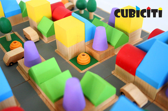 Cubiciti Eco-friendly Building Roads Cars, and City Blocks on Etsy