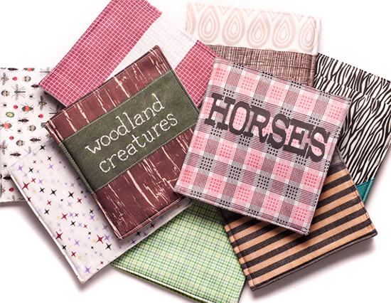 HIpster Modern Soft Cloth Books for Babies from Ex Libris Handmade on Brika.com