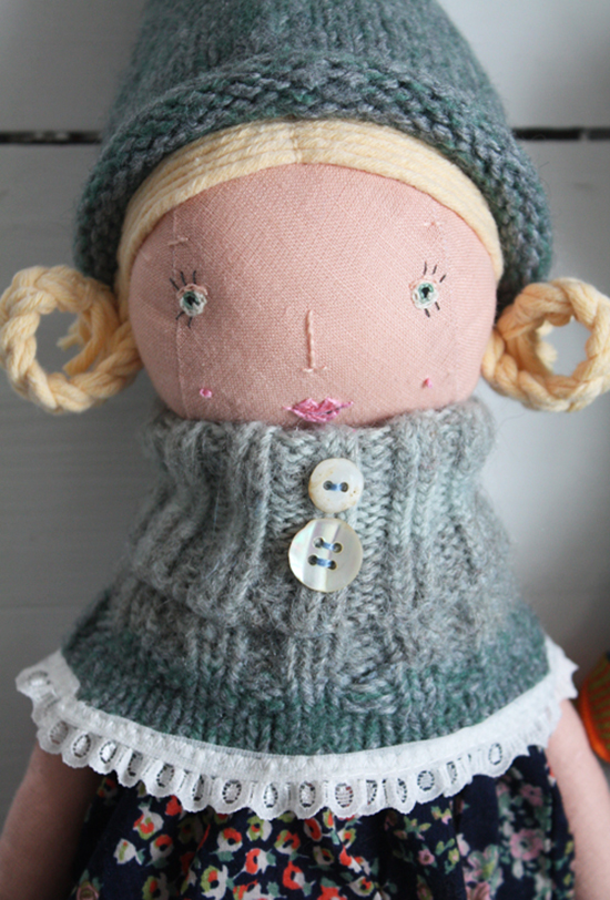 Majken Handmade Doll from Sweden via A Zetterlund