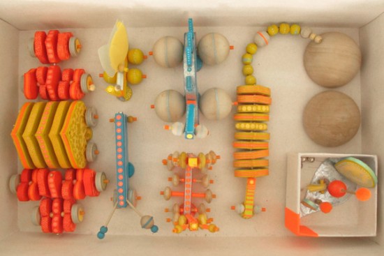 Manuela Ventura toys on Behance - via Petits Petits Tresors