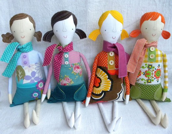 Krakracraft handmade custom dolls on Etsy