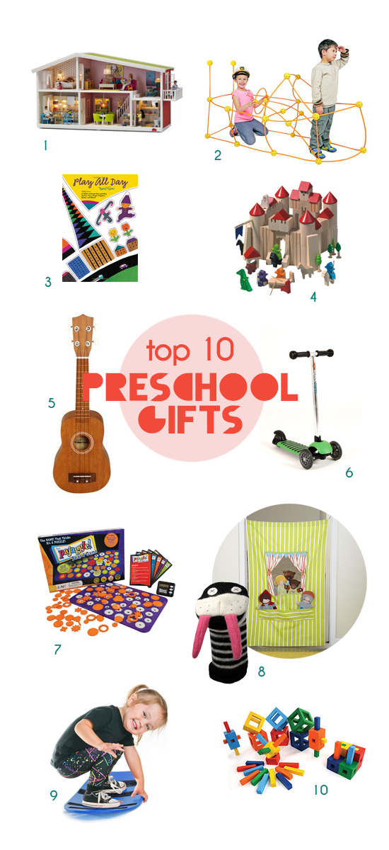Top 10 toys for Preschoolers - Unique Gift Guides for Kids - Modern Toys for the Holidays | Small for Big