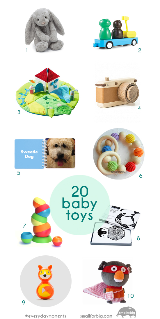 Top 20 Baby Toys - Modern Gifts for Baby - Best Toys for Infants | Small for Big