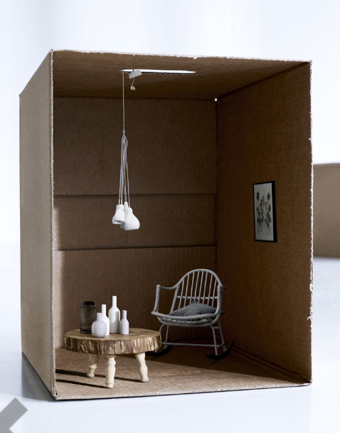 Handmade Dollhouse - Dollhouse Box - Handmade dioramas | Small for Big