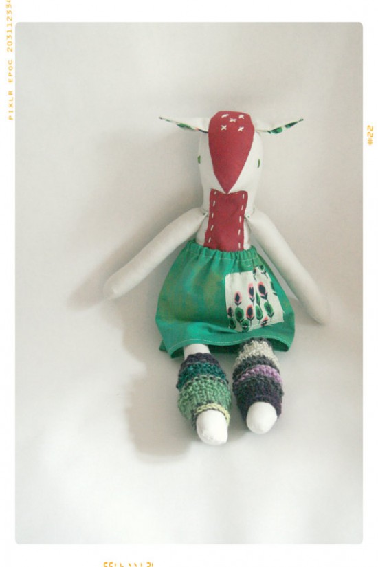 fleur & dot makes wild x dear handmade stuffed toys