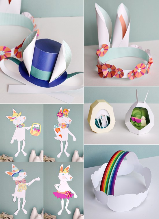 diy easter crafts - printable crafts for kids