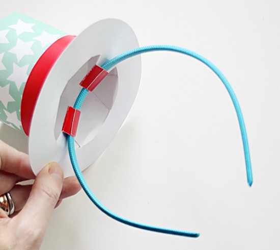 Printable 4th of July Top Hat - Paper Crafts for Kids - Patriotic 4th of July Hat DIY Project