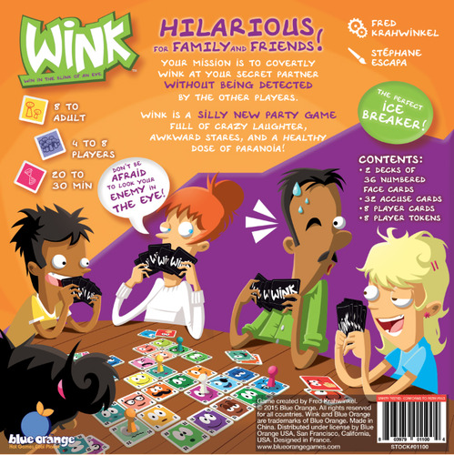 Wink game from Blue Orange Games - perfect for family game night