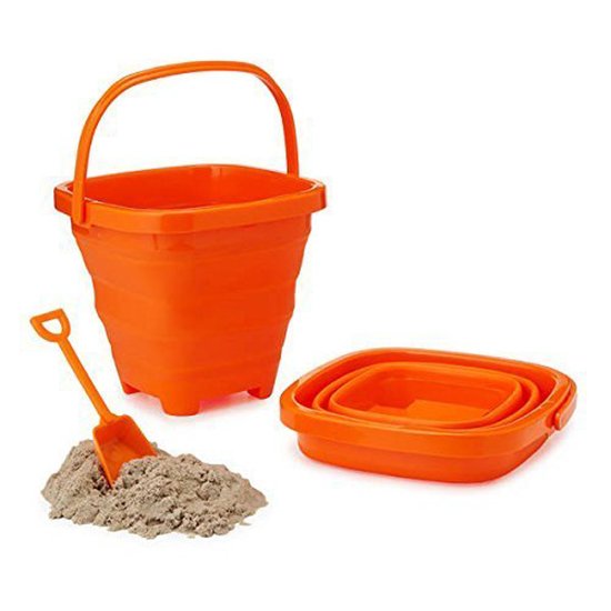 Packable Pails - Collapsible Beach Bucket - Sandcastle Pails | Small for Big