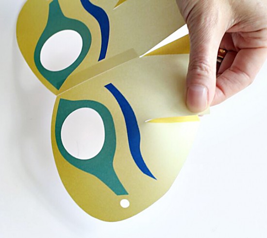 King Tut Printable Mask for Kids with Cricut