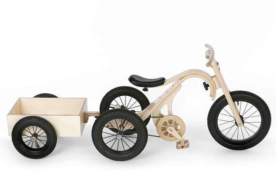 Leg&Go wooden balance bike on kickstarter