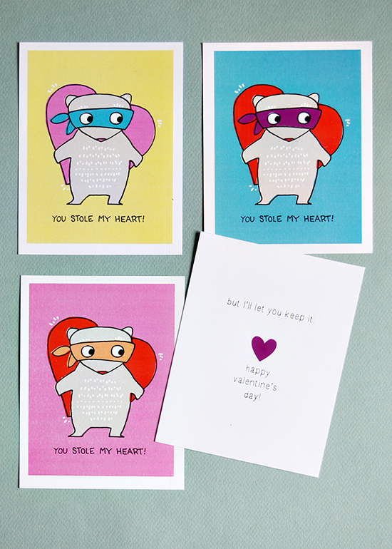 Valentinescards and printable DIY crafts for kids
