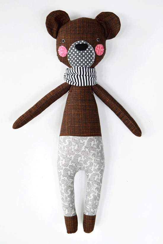 Rosey Rag Doll - Stuffed Lion, Fox, Lion, Unicorn - Handmade Toys | Small for Big
