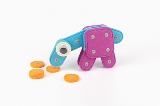 felt building toy concept - soft construction toys for kids