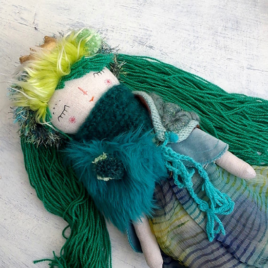The Dolls Unique - handmade dolls with vintage details